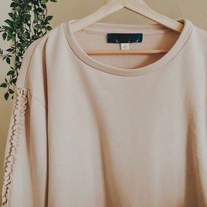 Francesca/'s Fawn Gigi Neck Sweater Dress NWT Sizes L /& XL